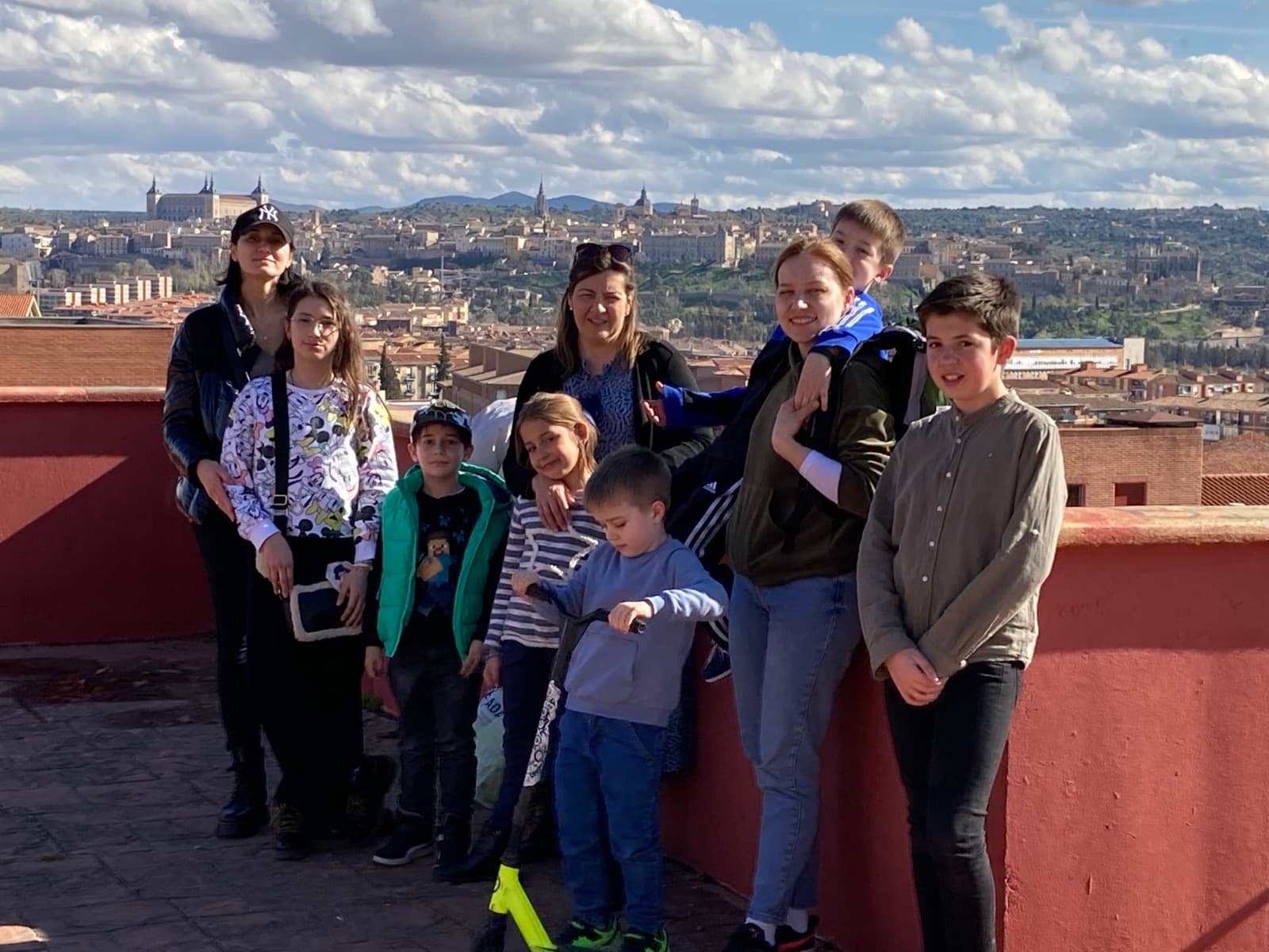 Familias ucranianas acogidas